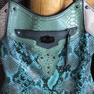 Miss Me Snakeskin purse